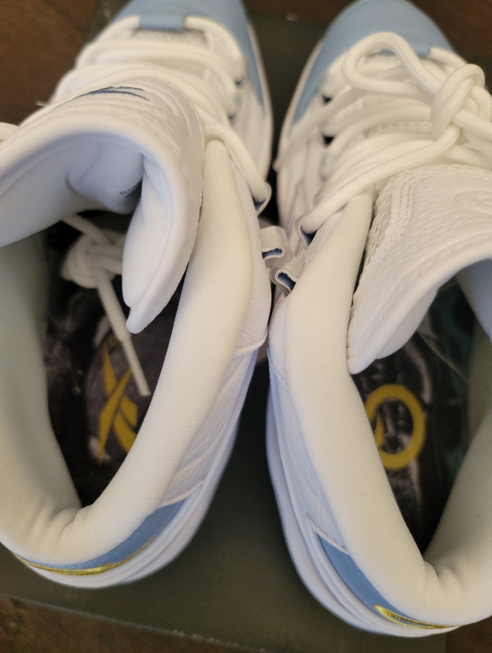 Mens Reebok Question Mid Denver Nuggets - Picture 9 of 13
